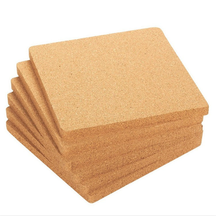 Dessous de verre carré aux coins arrondis