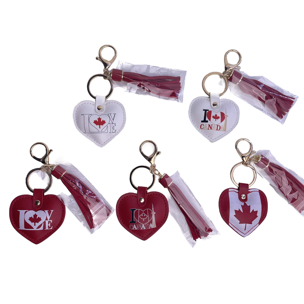 Heart Shaped Custom Shape Keychain