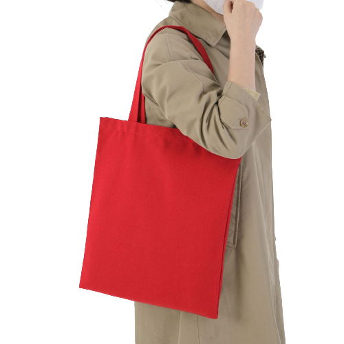 Bolso de mano de color liso