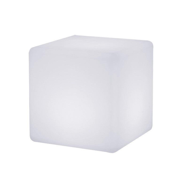 Cubo luminiscente de 20 cm con batería