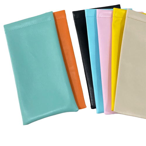 Bolsa de cuero para gafas