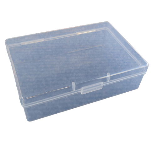 Estuche de plástico para tarjetas