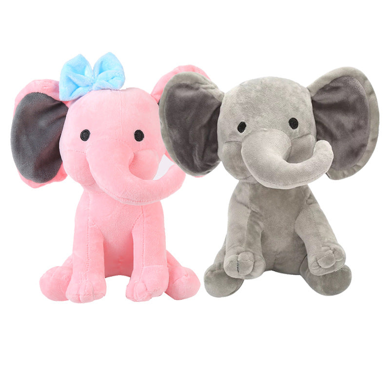 Poupée en peluche petit éléphant