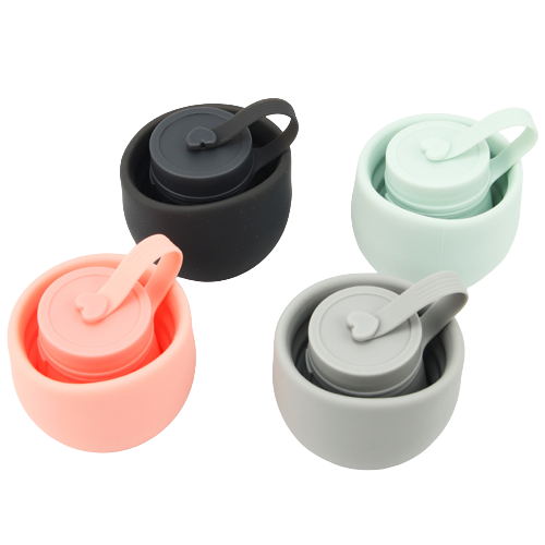 Botella de agua plegable de 20 oz