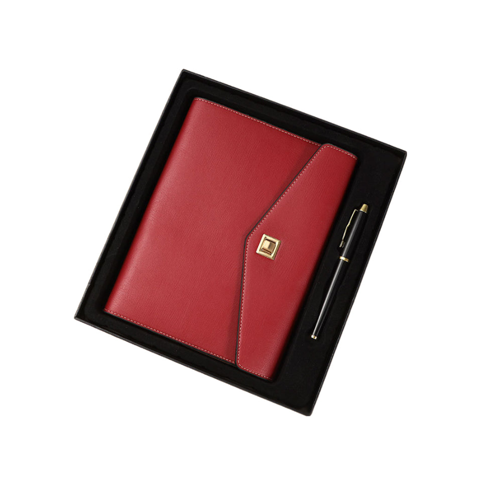 Carnet avec stylo et clé USB