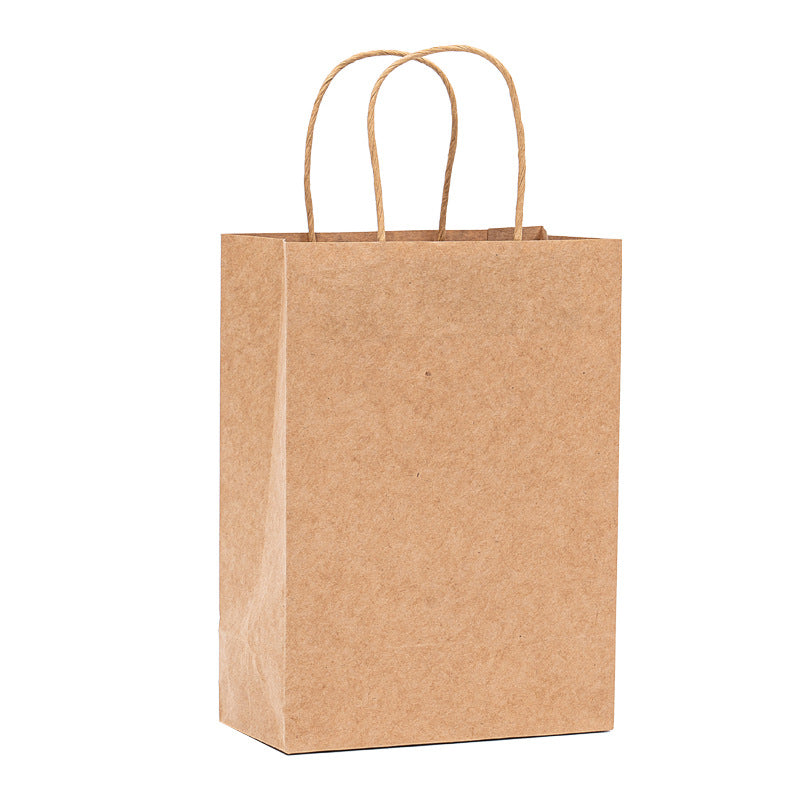Bolsa de papel kraft con asa