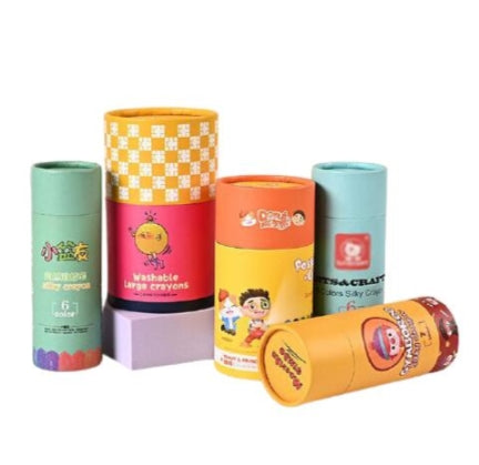 Tube en carton kraft