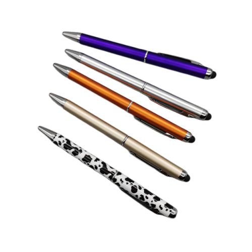 Bolígrafo de plástico con diseño de vaca