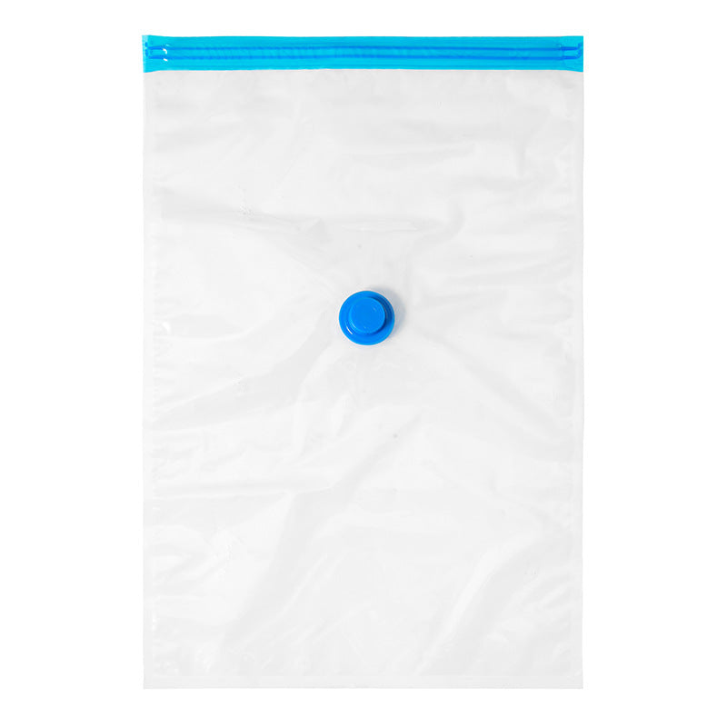 Bolsa de almacenamiento con cremallera de compresión al vacío