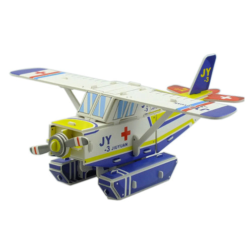 Modelo de avión de cartón