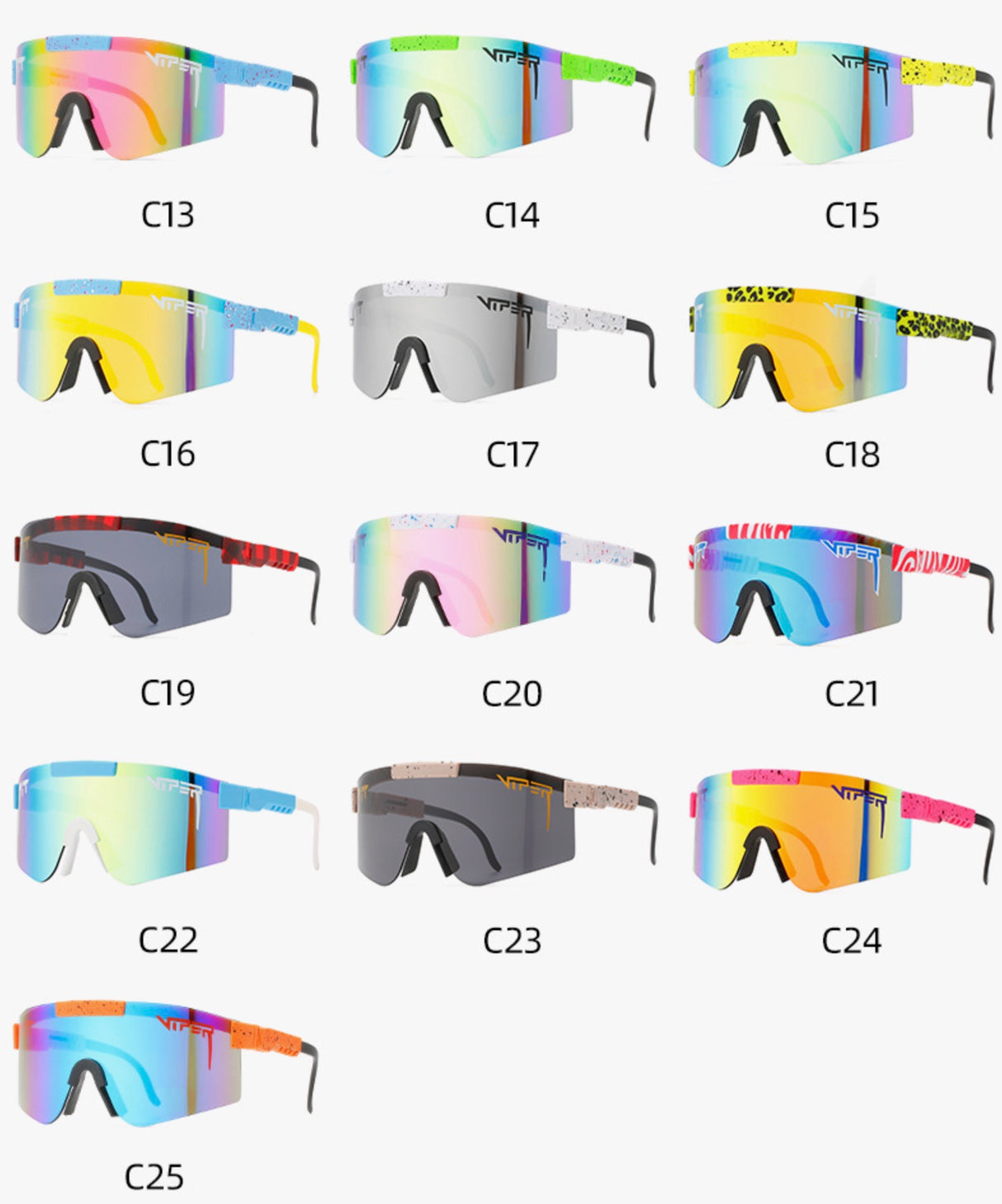 Pit-viper Style Sunglasses