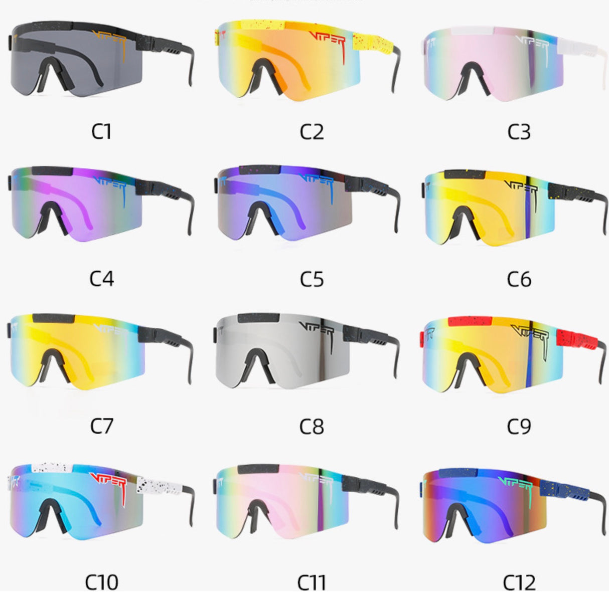 Pit-viper Style Sunglasses