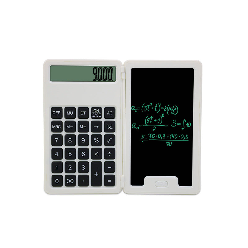 Desktop Calculator With Writing Notepad