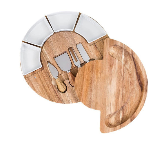 Ensemble plateau et plateau de charcuterie et fromages