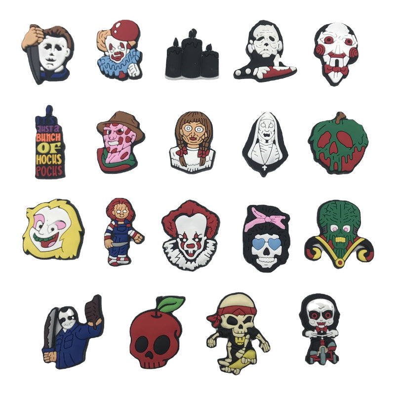 Breloques de chaussures en PVC personnalisées