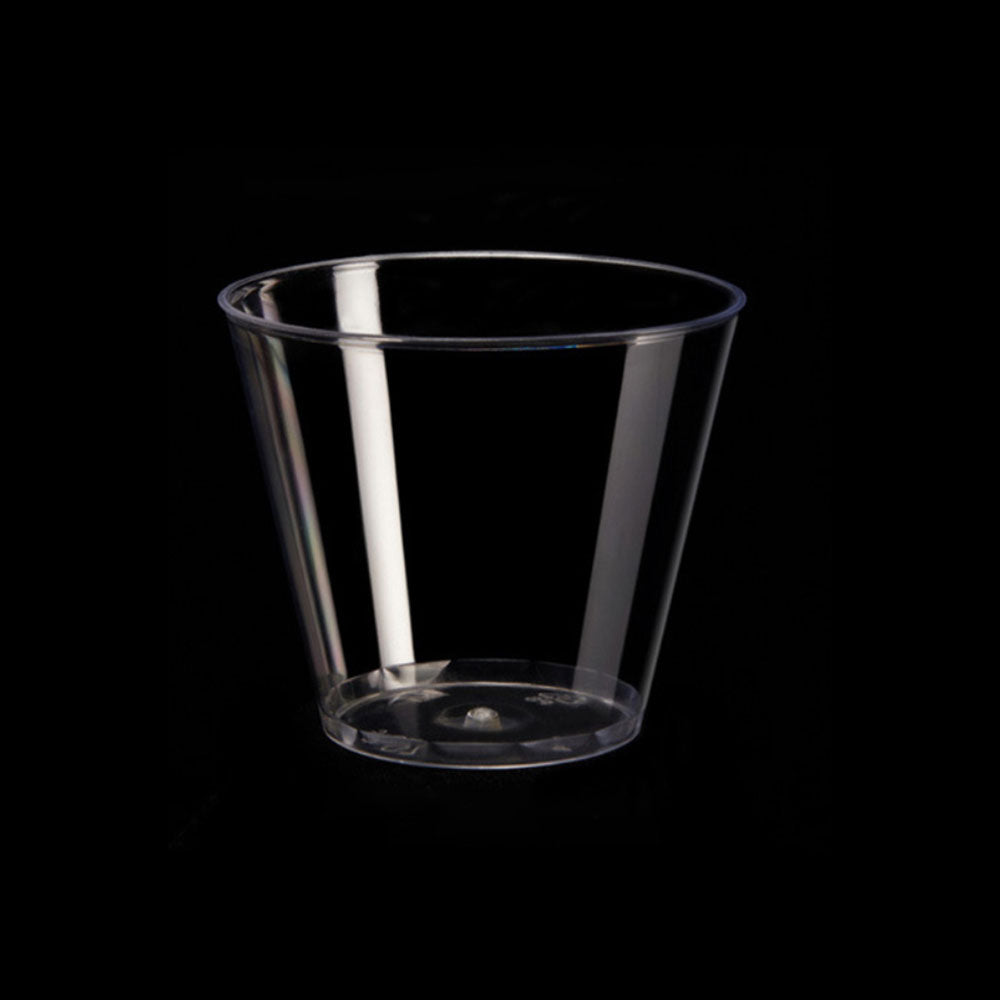 Vaso transparente desechable de 5 oz