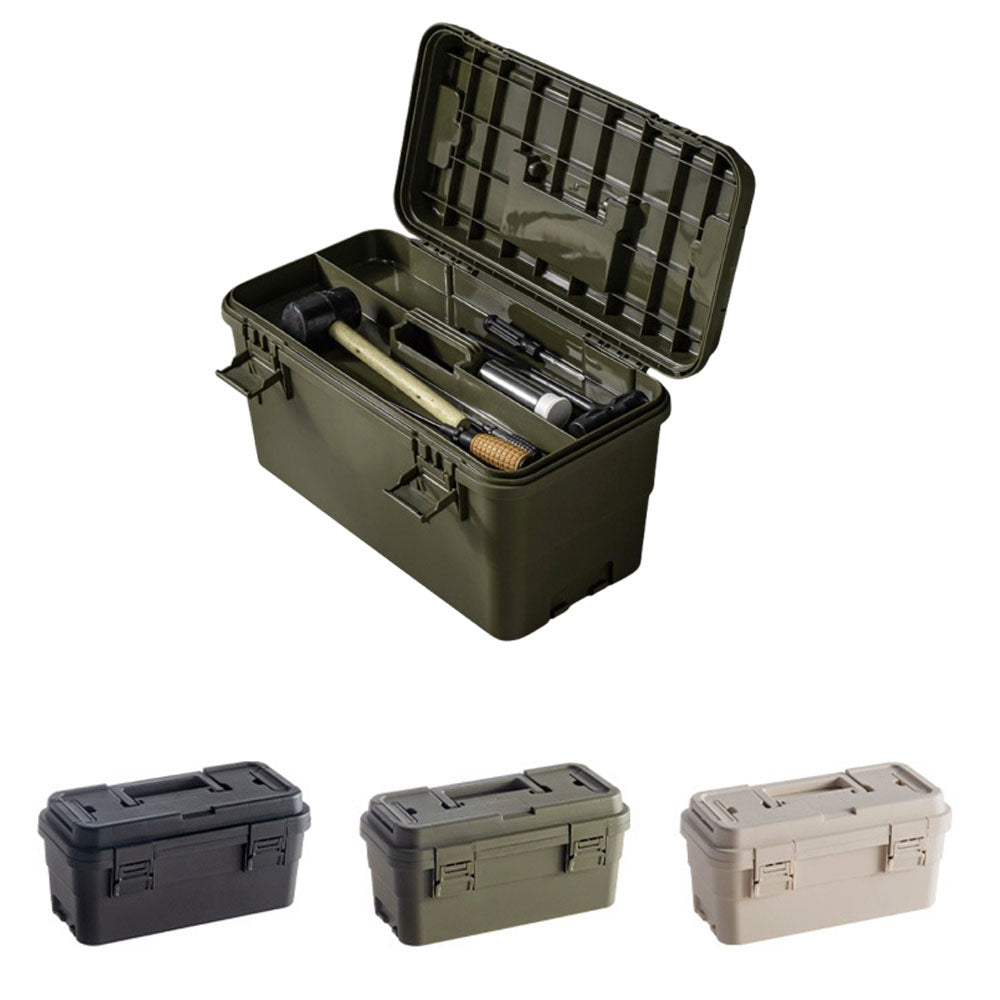 boîte de rangement en plastique