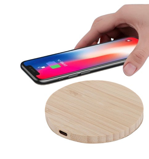 Chargeur sans fil en bambou 20 W