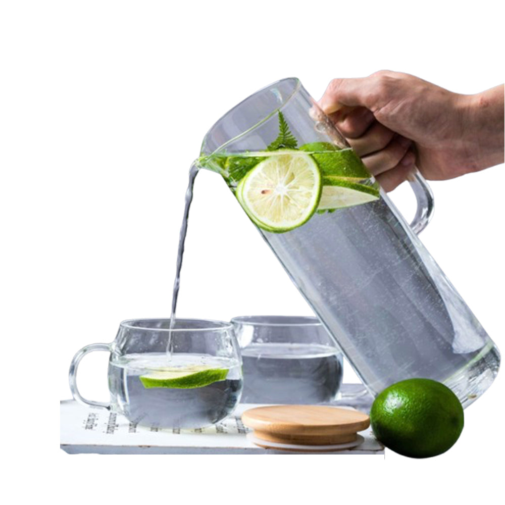 Jarra de bar de vidrio alta de 1,5 l