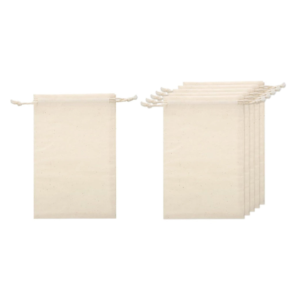 Pure Cotton Drawstring Bag