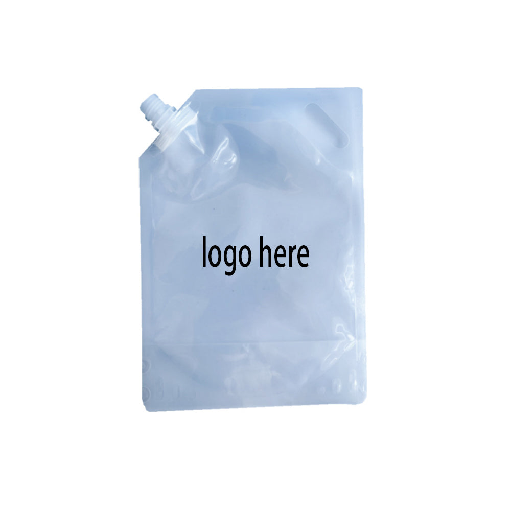 Clear Plastic Liquor Pouch