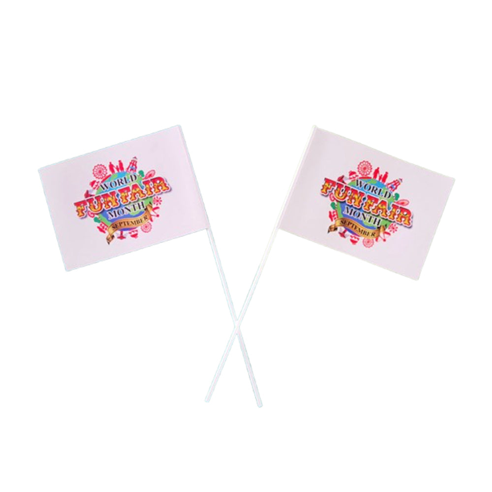 Paper Hand-waving Flag