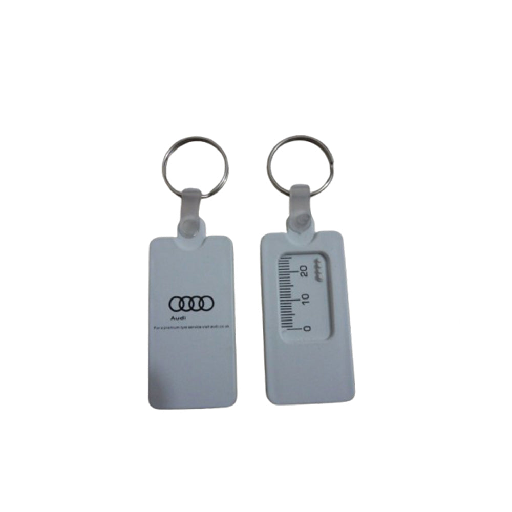 Keychain To Measure Tire Gauge