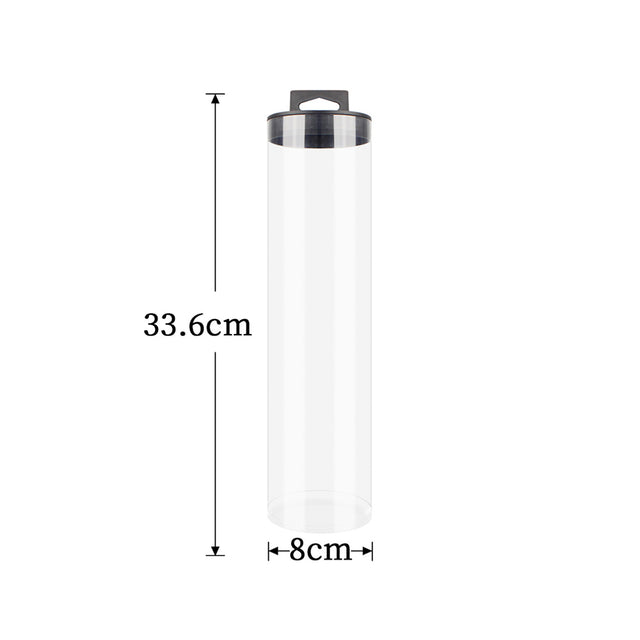 Transparent Ps Tennis Ball Packaging Tube