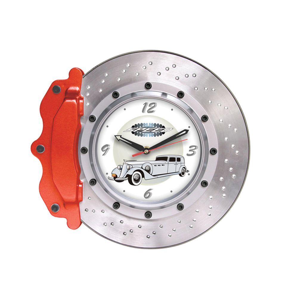 Reloj de pared con freno de disco