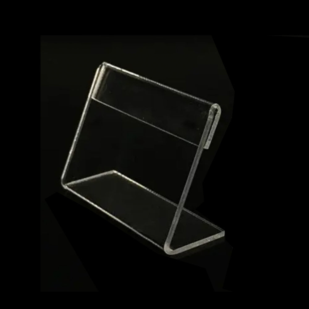 L-shaped Clear Acrylic Display Stand Holder