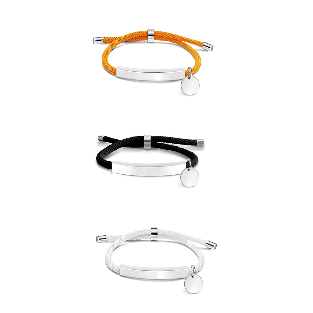 Brazalete de acero inoxidable de primera calidad