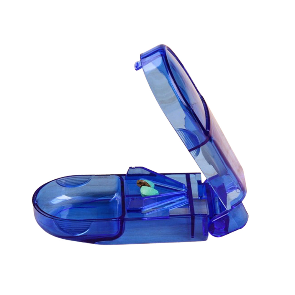 Cortador de pastillas compacto con cuchilla de acero inoxidable