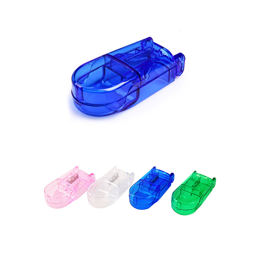 Cortador de pastillas compacto con cuchilla de acero inoxidable