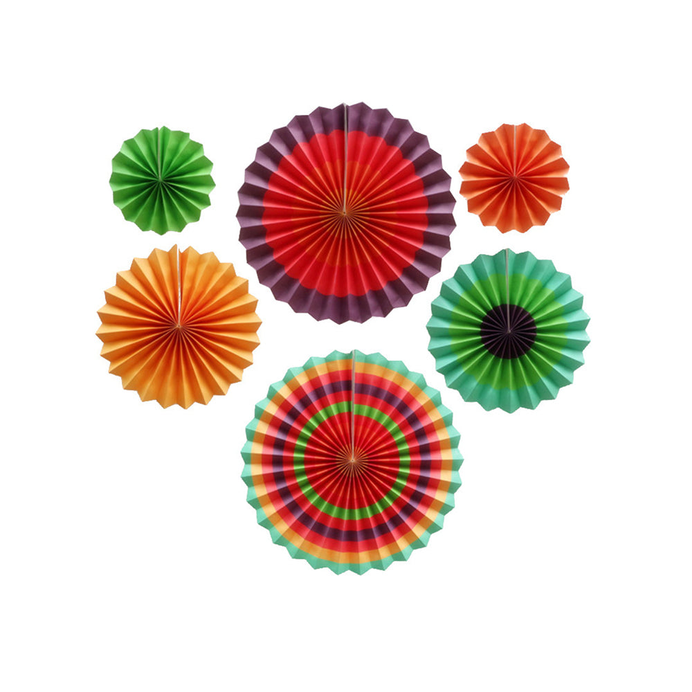 Abanico de papel colgante