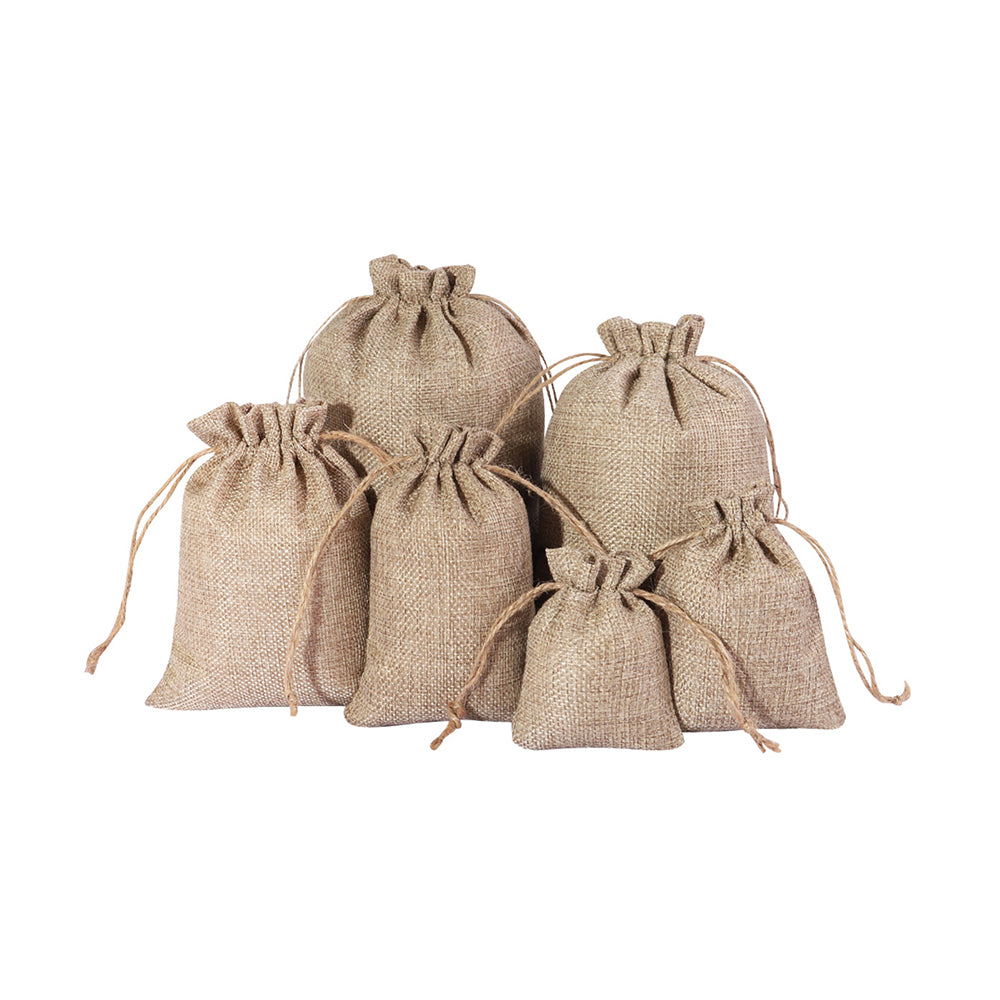 Premium Natural Hemp Drawstring Pouch