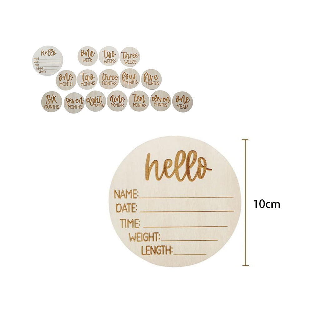 Custom Natural Wooden Token