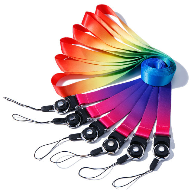 Lanière arc-en-ciel