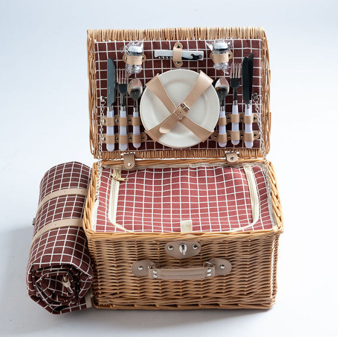4 Persons Picnic Basket Set - By Boat
