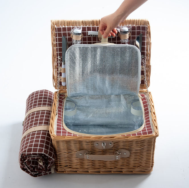 4 Persons Picnic Basket Set - By Boat