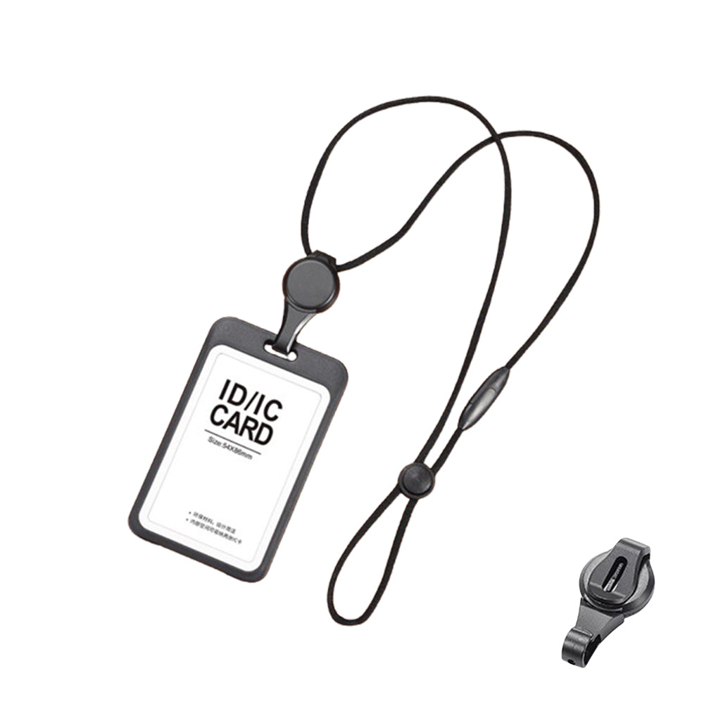 Retractable Pp Card Holder Lanyard
