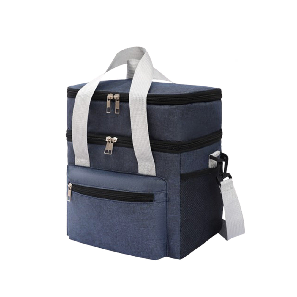 Double-layer Insulated Oxford Fabric Lunch Bag