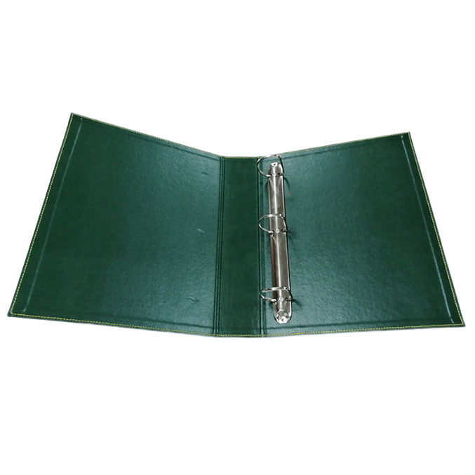 3 Ring Faux Leather Binder
