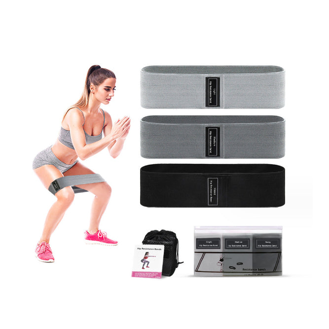 Juego de 3 bandas de resistencia para yoga