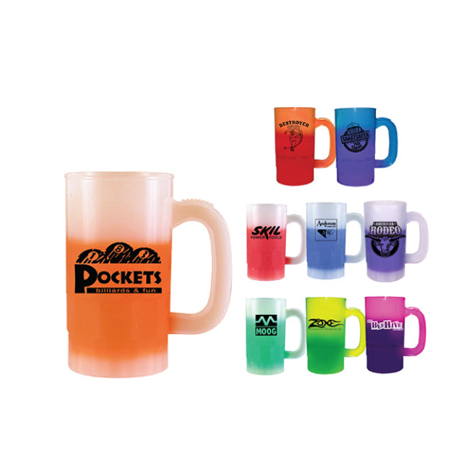 Jarra de cerveza de 14 oz que cambia de color según tu estado de ánimo