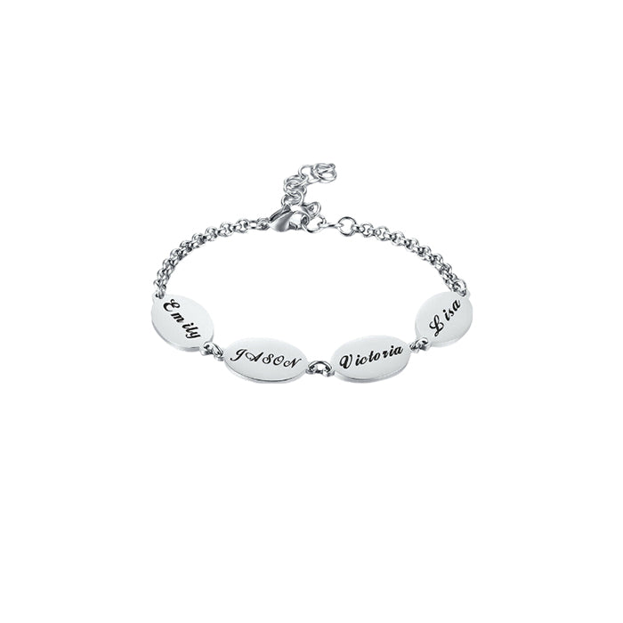 Pulsera de cadena de acero inoxidable