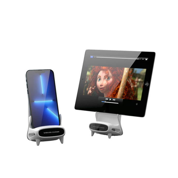 Cargador inalámbrico de 15 W con soporte para teléfono