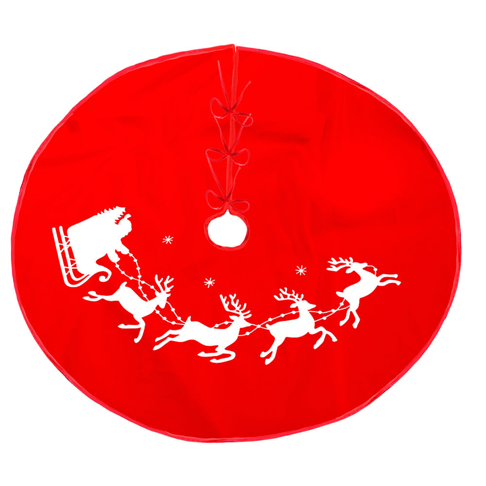 Falda de felpa para árbol de Navidad de 42"