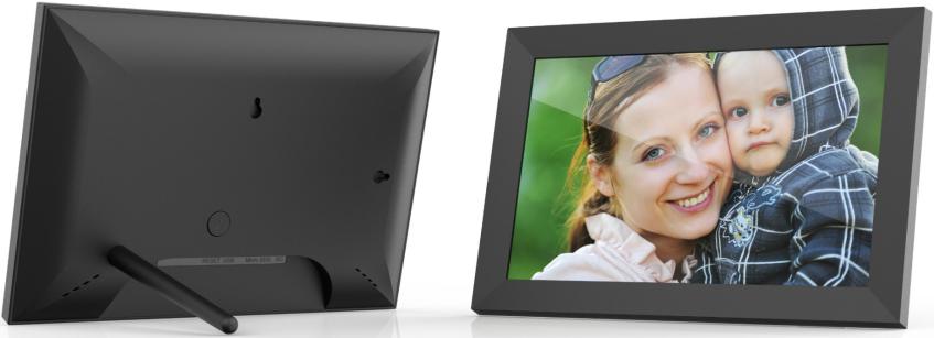 Marco de fotos electrónico de 10,1 pulgadas