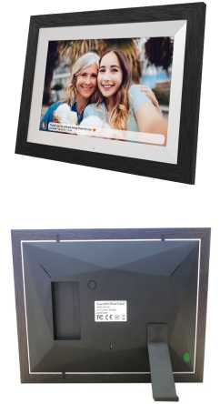 Touch Screen Wooden Digital Photo Frame