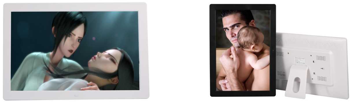 Marco de fotos digital de 15"